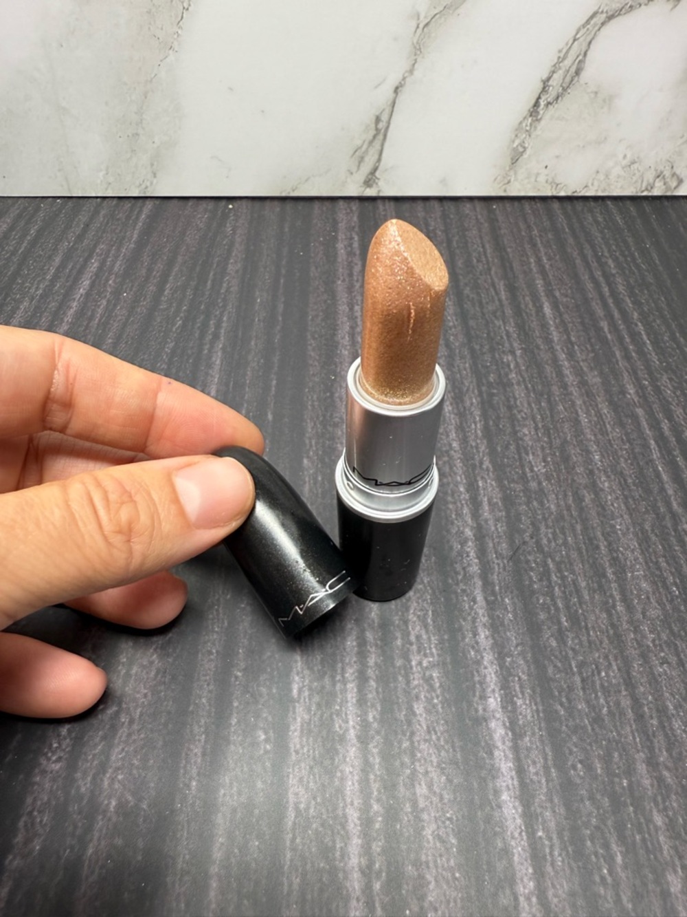 Mac Dazzle Lipstick SMASH HIT F/S Imperfect Rare Discontinued & HTF